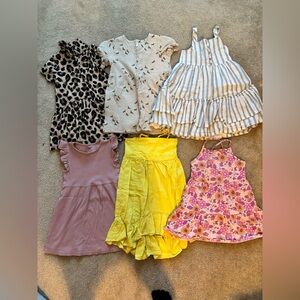 Girls Summer Dresses Size 6-7